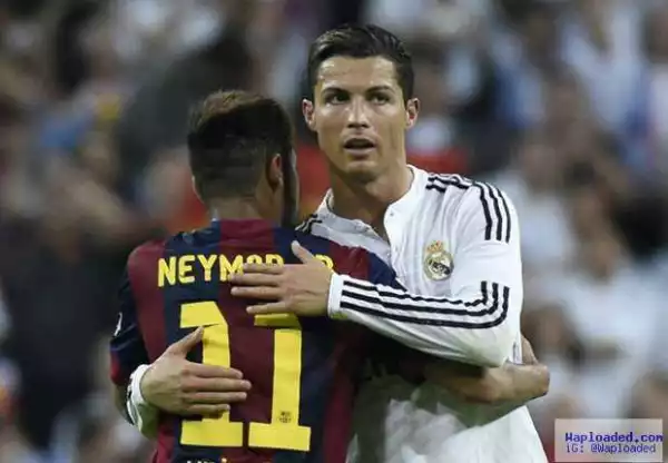 Ronaldo will win next Ballon D’Or – Neymar